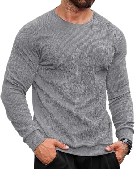 Stripes Long Sleeves Casual Solid T-Shirt for Men | Comfortable, Breathable, Lightweight, Skin Friendly T-Shirt |SL_4-image-38