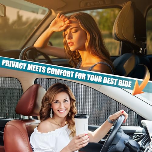 image for ZATOOTO Car Window Shades for Side Window Sun Shade for Car Window Mag