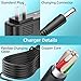 Charger for Wowgo S108 Cordless Vacuum Cleaner Power Cord for Oraimo OSV-102 Cordless Stick Vacuum Adapter for TOPPIN TPVC001 S1 TPVC002 S2 Cordless Vacuum