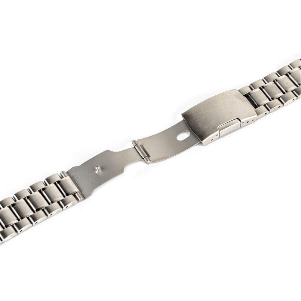 Bracelets de Montre en Acier Inoxydable Bracelets de Montre en Acier Inoxydable(Silver,22mm)