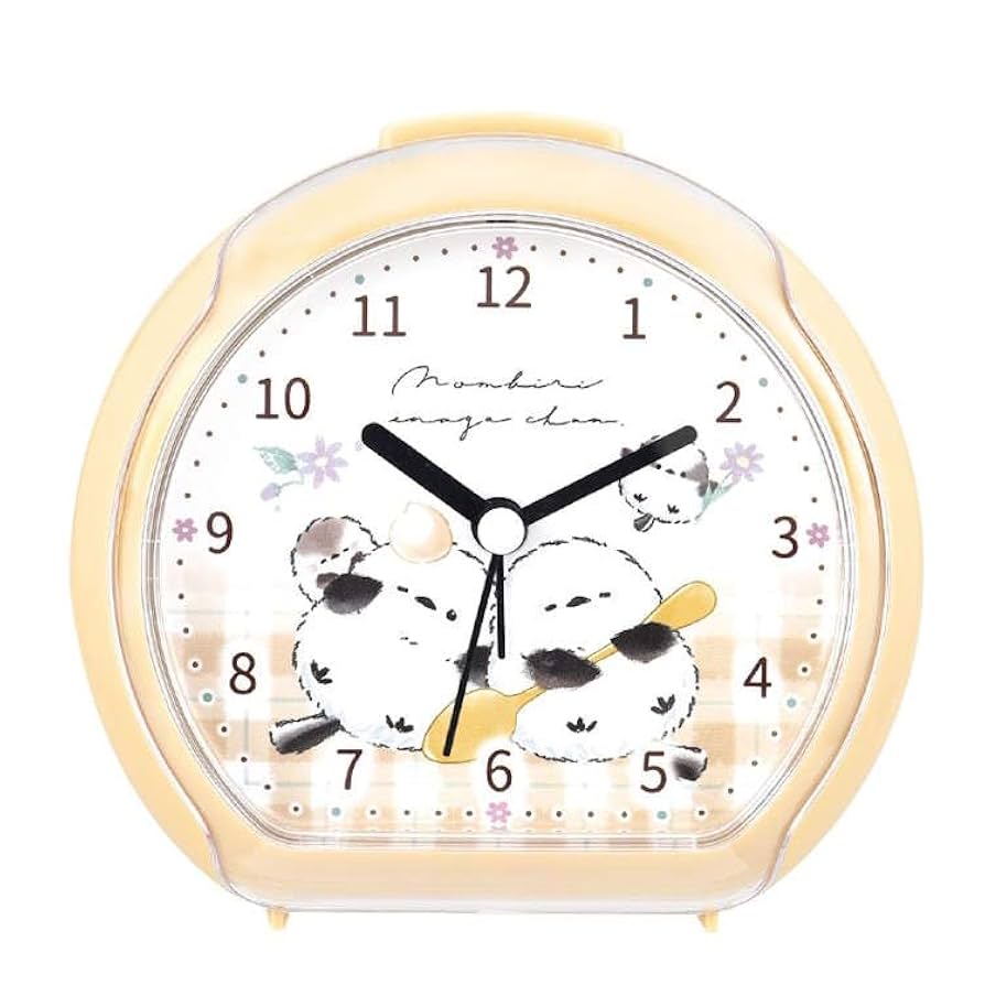 Amazon.co.jp: のんびりえながちゃん ラウンドライトクロック