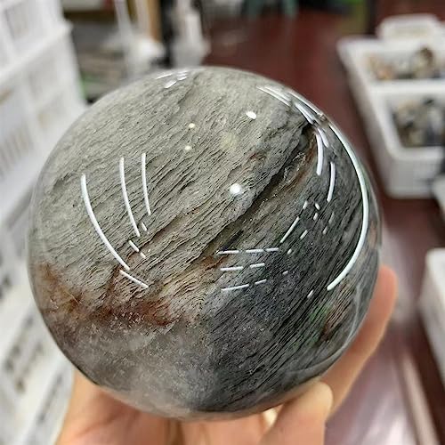 Gemme de quartz Melaleuca d'exception polie à la main pour objet d'art - 4