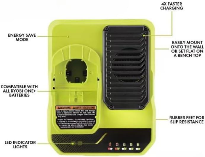 PCG008 Fits for RYOBI 18V 8A Rapid Charger
