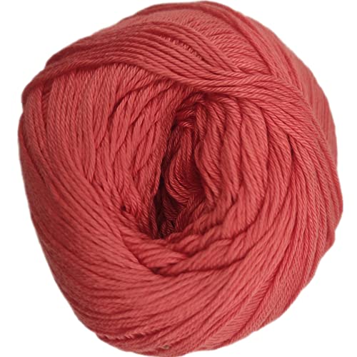 Image of Crochet Now | Dezire Cotton Premium |100% Soft Cotton Yarn 4 Ply (100 Grams Balls) Goes with 3.00 mm Hook for Crochet /Knitting (Salmander)