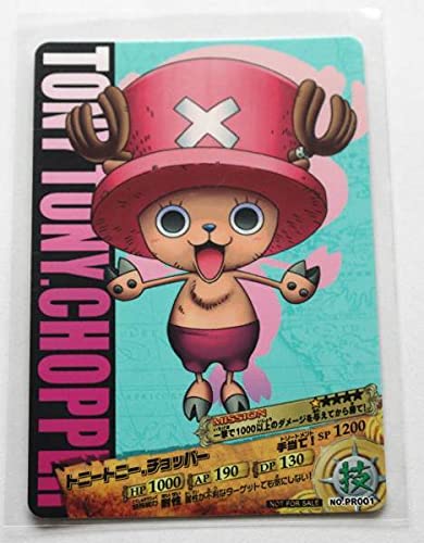 ARカードダス　チョッパー　未開封　NO.PR001 ワンピースカード　プロモ Amazon.co.jp: ワンピース ARカードダス プロモカード チョッパー
