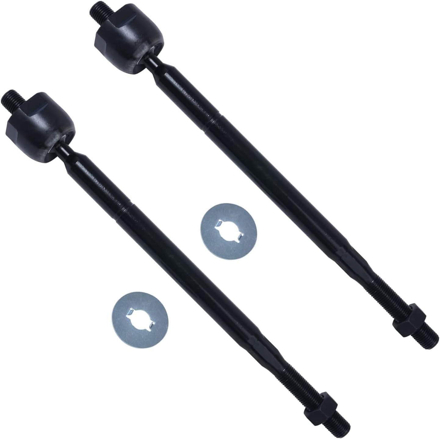 Detroit Axle - Front Tie Rods for Honda Passport Isuzu Amigo Axiom Rodeo Sport, 4 Inner & Outer Tie Rods, 2 Boots Replacement