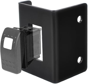 3014188 Rocker Switch Mounting Bracket, Hole 1-7/16" x 13/16", for 12V Double Momentary Rocker Switch & Truck, Trailer, Bus Toggle Housing Used with 3014187, Not Included