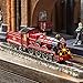 Department 56 6003329 Harry Potter Village Accessorie Hogwarts Express Train and Tracks Lit Figurine Set, 14 Inch, Multicolor