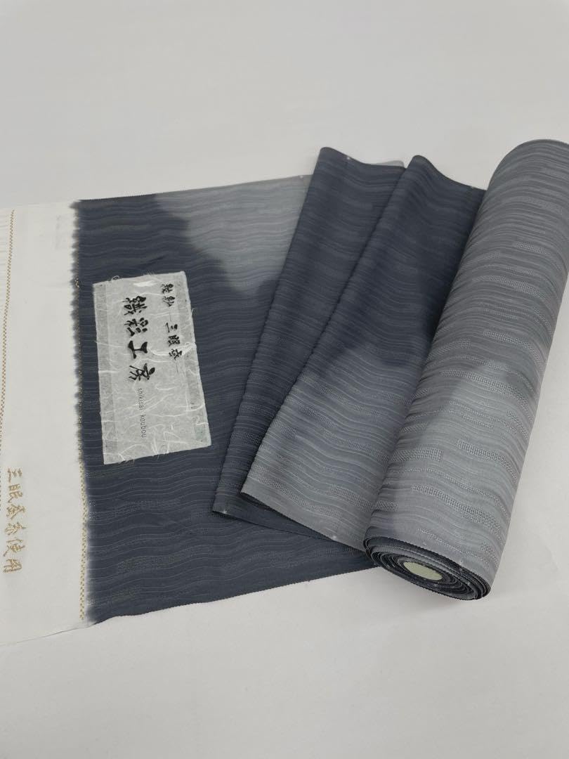 新品 縦絽 手描き友禅 お仕立て上がり品 夏着物トールサイズ 訪問着 6233 新品 縦絽 手描き友禅 お仕立て上がり品 夏着物トールサイズ 訪問着 6233