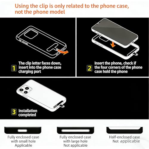 MTJNYZA 3-in-1 Anti-Lost Phone Lanyard, Crossbody & Wrist Strap | Unblocked charging, detachable anti-lost lanyard for daily outing, travel, photography, suitable for phones, keys & cameras - image 3
