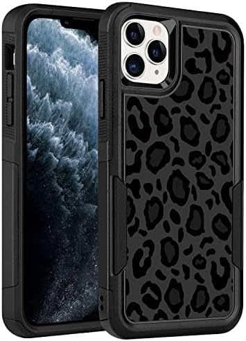 LOQUPE Designed for iPhone 11 Pro Max Case, Heavy-Duty Tough Rugged Lightweight Slim Shockproof Protective Case for iPhone 11 Pro Max 6.5 Inch,Women Girls,Cute Cheetah Leopard Pattern
