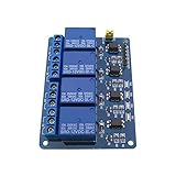 Tolako 4 Channel 12V Relay Module for Arduino Electronic Electricity Appliance Devices 51/AVR/ARM