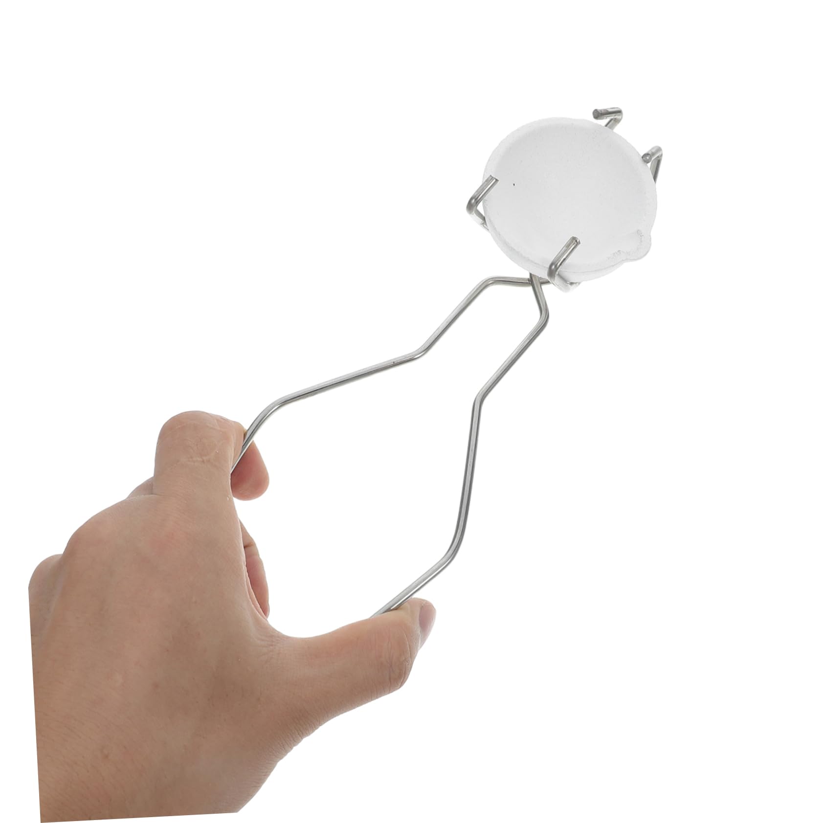 TOPPERFUN Set di Crogioli in Quarzo per Fusione Oro e Pinze in Acciaio Inossidabile, 2 Ciotole da 100g e 250g, Alta Resistenza al Calore per Gioielleria Professionale