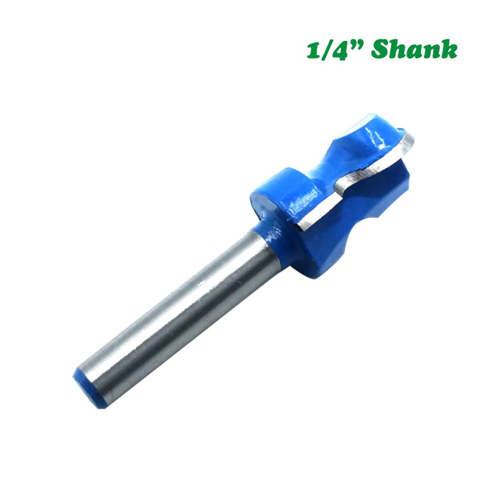 Fraise à double doigt 1/4 tige 6 35 mm durable en acier tungstène outils de travail du bois pour couper les armoires