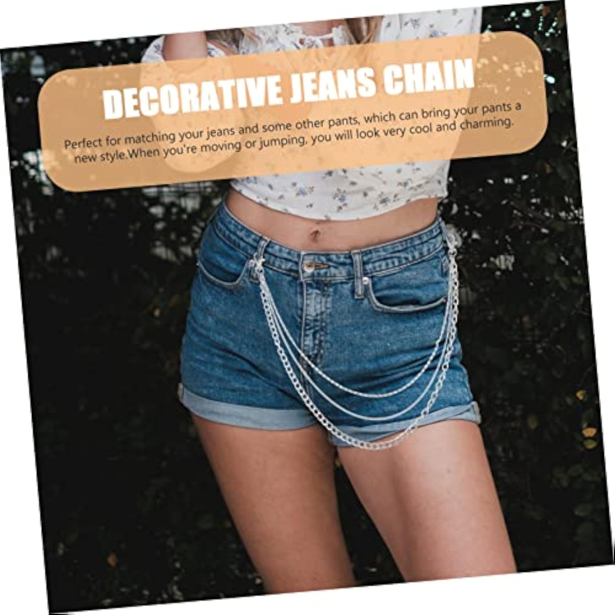 Jeans Chain Body Chain for Decorative Style