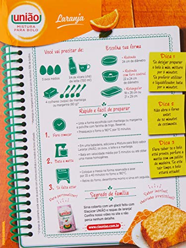 MISTURA PARA BOLO LARANJA UNIÃO CX 400G