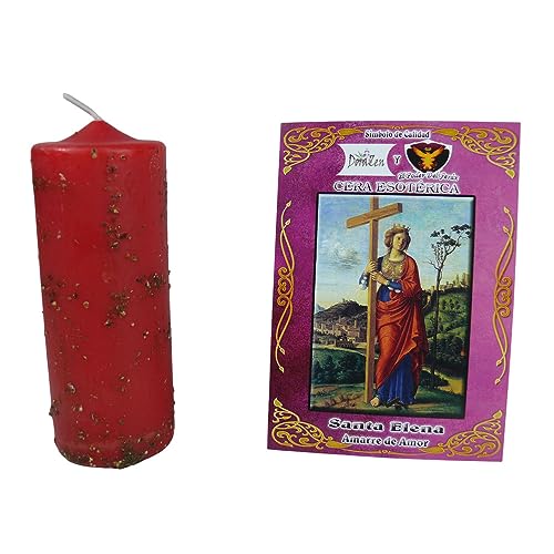 Velón Herboreo Santa Elena - Ritual sagrado para amarres de amor - Las Velas de Mariano