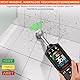 LASELION Wand Feuchtigkeitsmessgerät MS04 mit Kugelsensor für Zerstörungsfreie Bereichsscans, Ideal für Holz, Wände und Baustellenmaterialien, Anpassbare Feuchtigkeitsalarme und Temperaturanzeige