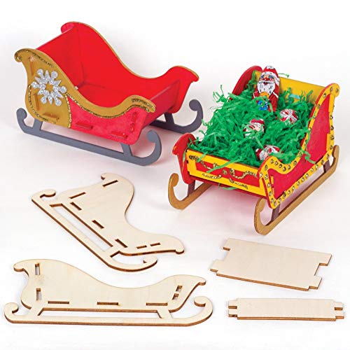 Wooden Santa Sleigh for sale in UK View 59 bargains