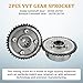 Timing Chain Kit with VVT Gear Replacement for Kia Optima Sorento Sportage 2.0L 2.4L 2011-2018 Replacement for Hyundai Sonata Santa fe Tucson 2.0L 2.4L 2011-2019 24350-2G750 243212G111