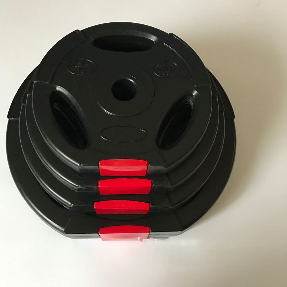 Placas de Peso, 2 Pesos con Mancuernas en Set, 2,5 kg - 10 kg, Orificio de 30 mm, se Pueden Usar con Pesas y Barras de Barbell, con Asas for Entrenamiento Gratuito (Size : 2.5kg*2)