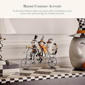 MACKENZIE-CHILDS Boo Family Figures, Halloween Home Decor and Fall Decorations MACKENZIE CHILDS Boo Family Figures Halloween Home Decor and Fall Decorations