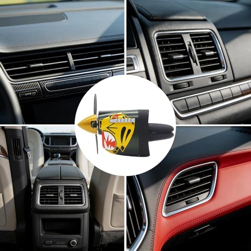 Désodorisant Automobile Longue Durée | Diffuseur de Parfum Premium Style Hélice