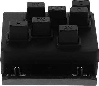 Black Ukulele Chord Trainer for Adults, Portable Practice Tool