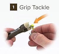 Vista 3 de Fly & Ice Nudo Atado Herramienta de Pesca/Empuñadura, Línea de Hilo, Nudo de Corbata, Clip