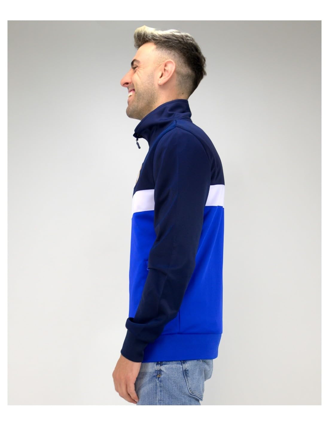 Real Madrid Chaqueta Poliéster Real Madrid. Official Licensed Product. Chaqueta Unisex adulto
