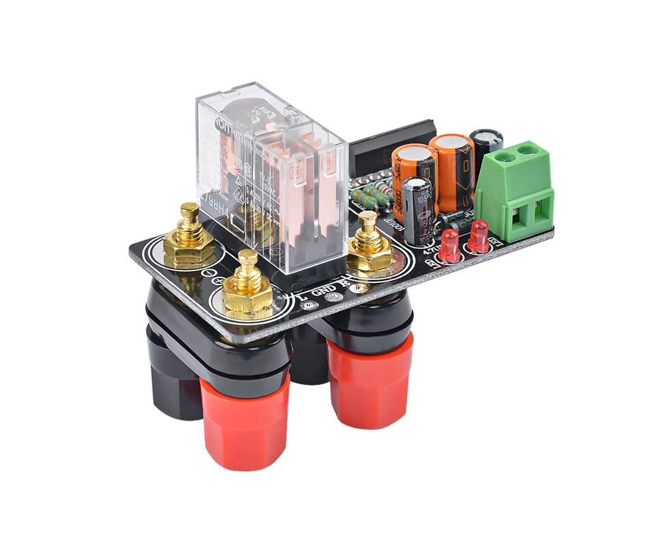 WZHZJ UPC1237 Speaker Protection Board directly Mounted on the Chassis Reliable Performance for Hifi Amplifier DIY AC12-24V