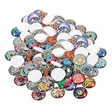 Pierre précieuse : multicolore scintillante : le patch en verre de pierre précieuse du temps kaléidoscope de canneberge est fabriqué en verre de , aux couleurs vives et étincelantes, ajoute un éclat magnifique à votre travail.