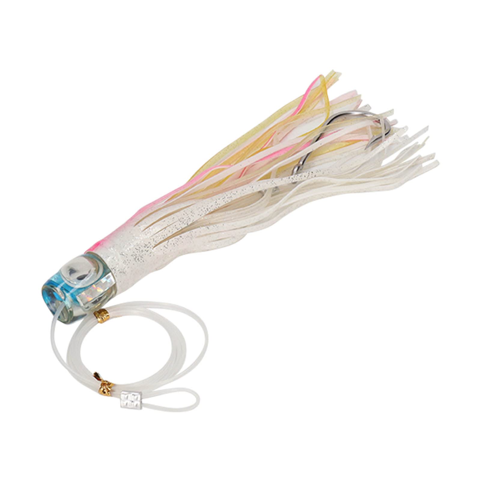 Esca Morbida per Pesca alla Traina 21 Cm 100 G - Artificiale per Barche D'alto Mare, Realistica per Acqua Salata, Trota d'Acqua Dolce, Spigola, Salmone