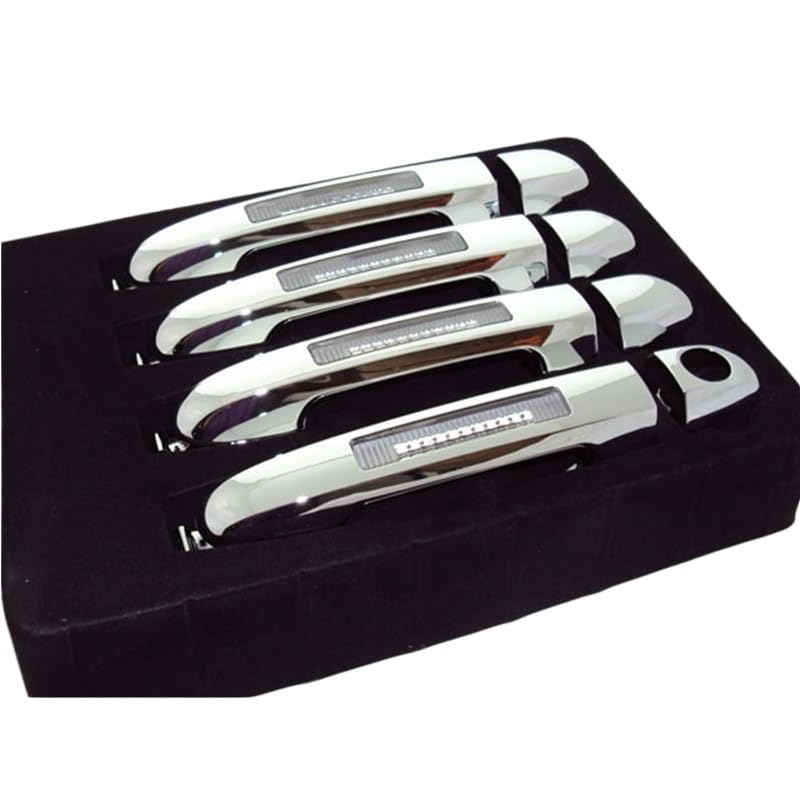Poignée porte extérieure avec clignotant : lot de 4 protections pour Rav 2009-2012 et Prius
