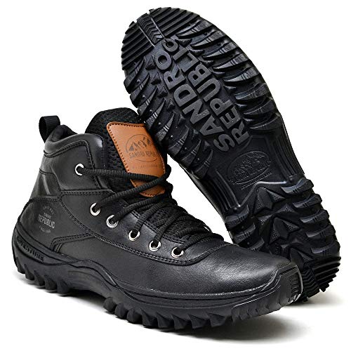 Bota Adventure Sandro Republic Himalaia (44, Preto)
