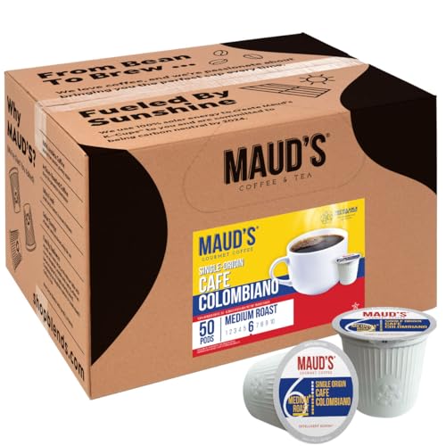 Image of Maud's Colombian Single Origin Coffee Pods, 50ct
