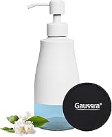 Vista 14 de Dispensador de Jabón Negro Gaussra con Posavasos y Adhesivos, Dispensador de Jabón para Cocina, Dispensador de Jabón de Manos para Baño, Dispensador