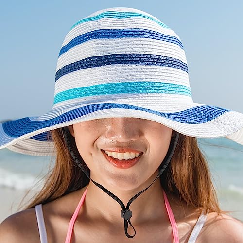 6 peças de clipes ajustáveis de alça de chapéu removível, alça de queixo com trava de cordão à prova