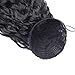 18"(45cm) SEGO Coleta Postiza Rizada [Corn Wave] Pelo Sintético Se Ve Natural...