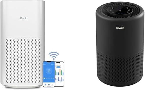 LEVOIT Purificadores de aire para el hogar y el dormitorio con WiFi inteligente, filtro HEPA, control Alexa