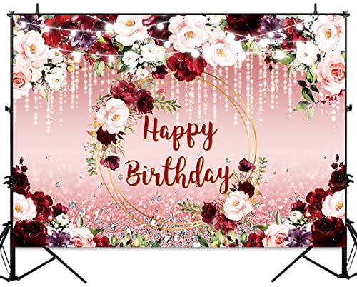 Fondo Fotográfico Floral Sensfun 7x5ft miniatura 2