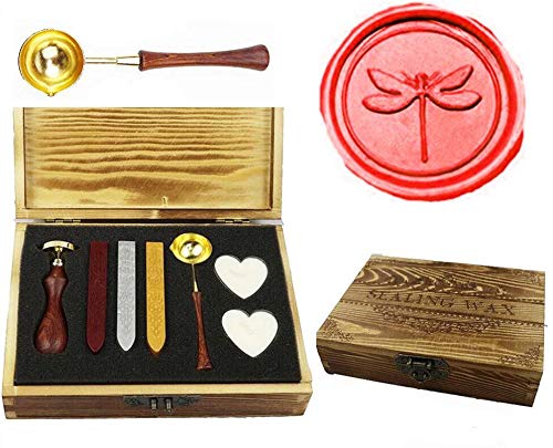 Bâtonnet de cire bougie et cuillère pour kit cachet de cire mariage