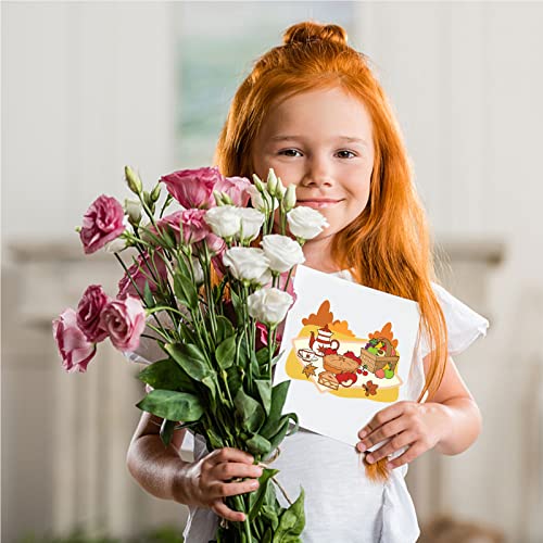 Globleland Autumn Season Silicone Clear Stamp Harvest And Fallen Leaves Transparent Silicone Stamp Pumpkin And Tree Rubber Stamp For Scrapbook Journal Card Making #TOP4