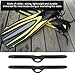 SPYMINNPOO Adjustable Rubber Fin Flippers Strap, 3 Sizes, Convenient Replacement with 1 Pair for or Snorkeling (M), Medium, SPYMINNPOOohim6p901b-02