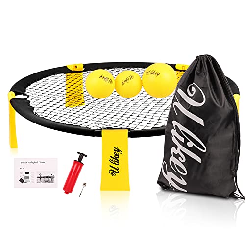 Ulikey Spiele Ball Set, Spieleset Team Games, Smackball, Rasenteam Sportspiel, Mini Volleyball Spielset, Strike Ball…