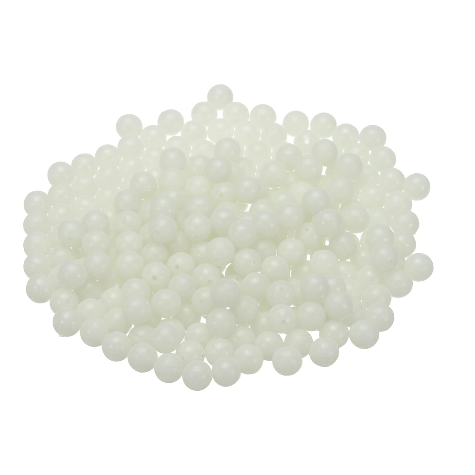 Fishing Beads Glow Hard Plastic Fishing Bait Eggs Lure Rigs Accessories, Fit for Saltwater Freshwater