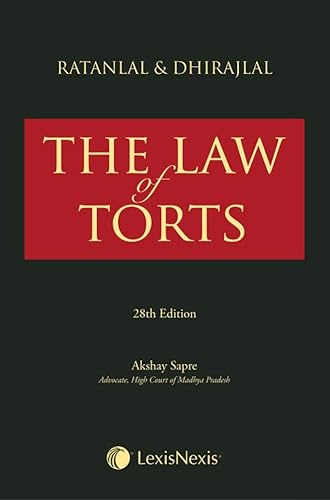 Ratanlal &amp; Dhirajlals The Law Of Torts