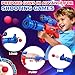 2 IN 1 Shooting Games Toys for Boys 5, 6, 7, 8, 9, 10+ Year Old, Moving Shooting Target and Standing Digital Targets with 2 Toy Guns, 24 Foam Balls, Kids Outdoor Game, Christmas Birthday Gift for Kids
