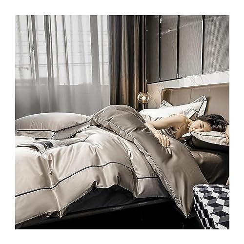 Coton égyptien parure de lit brodée d'exception pour une chambre de luxe - 5