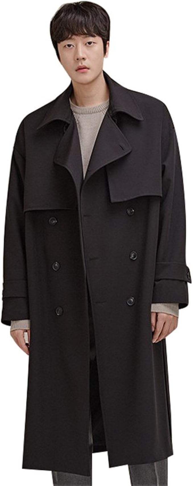 Amazon ロングコート メンズ トレンチコート メンズ コート メンズ 黒 ベージュシングル ビジネス ダブル 通勤 春 秋 ロング丈 ビジネス アウター トップス スプリングコート オケージョン コート ジャケット 通販 Amazon ロングコート メンズ トレンチコート メンズ コート メンズ 黒 ベージュシングル ビジネス ダブル 通勤 春 秋 ロング丈 ビジネス アウター トップス スプリングコート オケージョン コート ジャケット 通販